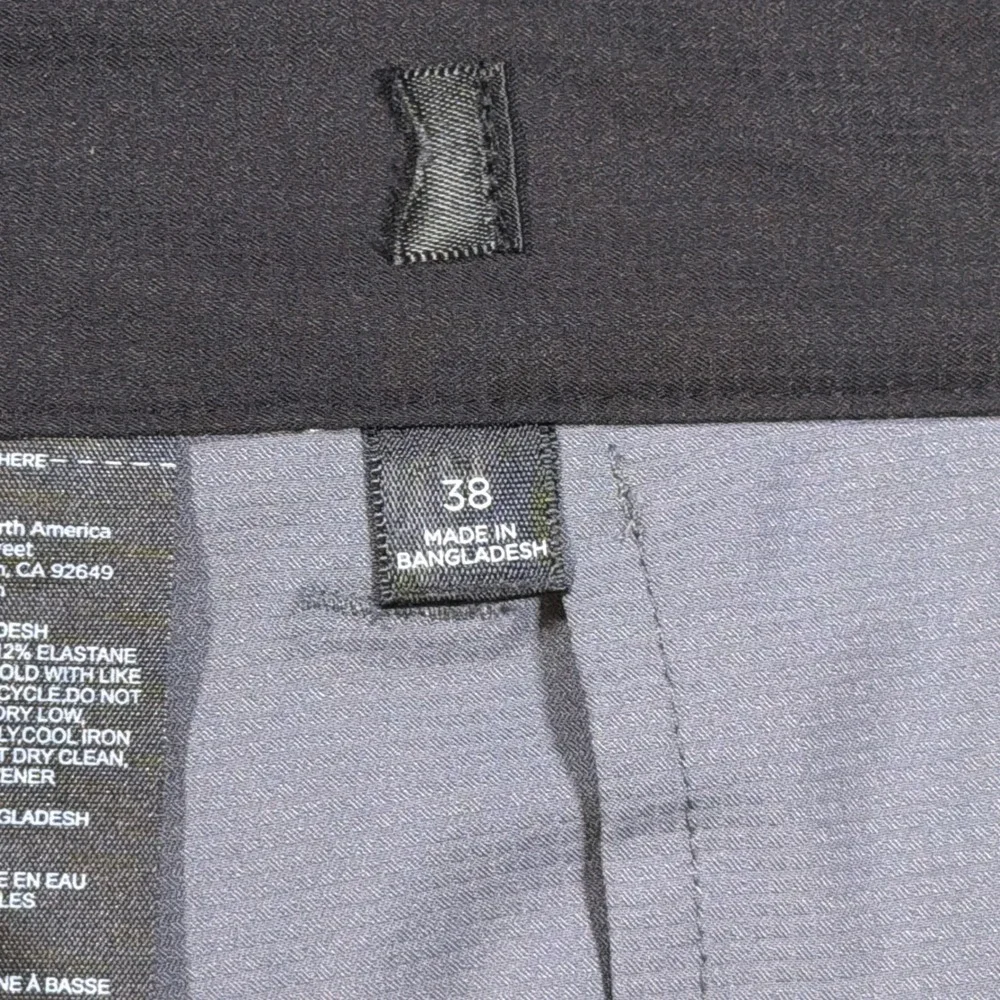 TravisMathew Golf Shorts Mens 38 Grey Beck Performance Stretch Casual Chino